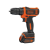 Black & Decker BDCDD12K1B-QW Akkumulátoros fúró-csavarozó