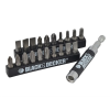 BLACK+DECKER BLACK + DECKER A7074-XJ 21 részes csavarozó készlet (A7074-XJ)