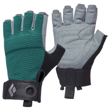 Black Diamond W's Crag Half-Finger Gloves raging sea (XS) hegymászó felszerelés