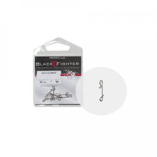 BLACK FIGHTER Not A Knot csomómentes kapocs 6db - XL horgászkiegészítő