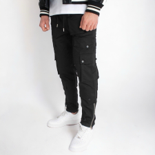 Black Multipocket Pants férfi nadrág
