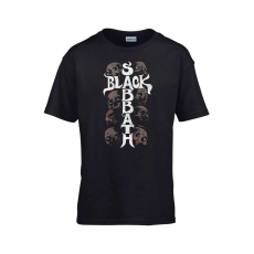  Black Sabbath Skulls egyedi mintás gyerek póló