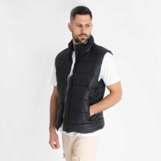  Black Shiny Vest - fekete mellény - Méret: XXL