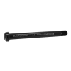 BLACKBEARING Átmenő tengely első rögzítéshez, menetes M12x1.5 mm, 12x100 mm, fekete (121 mm teljes hossz, menetes rész 13,5 mm) BLACKBEARING Bicikli alkatrészek Kerékpár alkatrészek Kerékpár kerekek