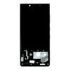  BlackBerry Key2 fekete OEM LCD kijelző érintővel kerettel, előlap