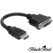 BlackBird átalakító hdmi-a male to dvi 24+5 female, 20cm bh1250 kábel és adapter