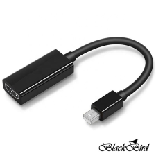 BlackBird Átalakító Mini Displayport to HDMI 15cm (BH1265) - Átalakítók kábel és adapter
