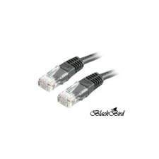 BlackBird BLACKBIRD Kábel Patch UTP CAT.5E 3m Fekete kábel és adapter