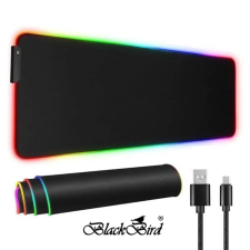 BlackBird Gamer egérpad MZ-RGB NightHalo 90x40cm 3mm RGB világítással BH1830 egérpad