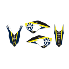 BlackBird Grafikai készlet ülésvédővel Blackbird Husqvarna FC / TC 2014-2015 egyéb motorkerékpár alkatrész