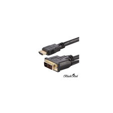 BlackBird HDMI -> DVI kábel 1m fekete (BH1302) (BH1302) kábel és adapter