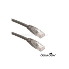 BlackBird Kábel Patch UTP CAT.6 1m Szürke (BH1229) kábel és adapter