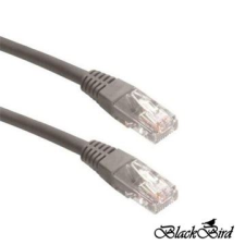 BlackBird Kábel Patch UTP CAT.6 3m Szürke (BH1231) kábel és adapter