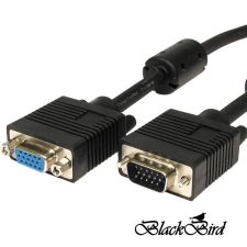 BlackBird Kábel Soros Hosszabító 1.8m, Male/Female, Árnyékolt kábel és adapter