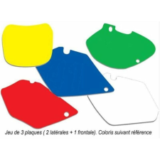 BlackBird Lemezmatricák Fehér KTM egyéb motorkerékpár alkatrész