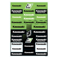  BLACKBIRD PVC matricacsomag - Kawasaki információs címke