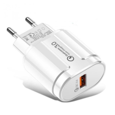 BlackBird Q3.0 hálózati töltő fehér (BH102 WHITE) (BH102 WHITE) mobiltelefon kellék