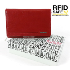 BLACKLINE RF védett, piros női pénz-és irattárca W8994-3 pénztárca