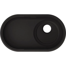 Blanco aláépíthető mosogató Oovalon 700-U Mystic Black mosogatótálca
