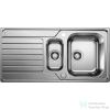 Blanco DINAS 6 S fényezett rozsdamentes acél mosogató medence forgatható, lefolyó-távműködtetővel 523379