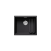 Blanco ETAGON 500-U Silgranit mosogatótálca, fekete, tartozékokkal, excenter nélkül