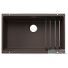 Blanco ETAGON 700-U kávé gránit mosogató, lefolyó nélküli kivitel 527768
