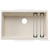Blanco ETAGON 700-U törtfehér gránit mosogató, lefolyó nélküli kivitel 527764