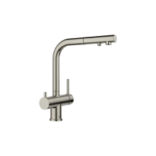 Blanco FONTAS-S II csaptelep kihúzható fejjel, satin platinum, magasnyomású csaptelep