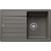 Blanco LEGRA 45S Silgranit egymedencés csepegtetőtálcás gránit mosogató, szifonnal, vulkánszürke, beépíthető