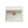 Blanco LEGRA 6 Silgranit mosogatótálca, törtfehér, excenter nélkül, tartozékok nélkül