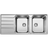 Blanco LEMIS 8S-IF-EXC két furattal Rozsdamentes mosogatótál (523037)