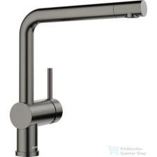 Blanco LINUS álló mosogató csaptelep, satin dark steel 527732 csaptelep