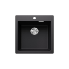 Blanco PLEON 5 Silgranit mosogatótálca, fekete, tartozékok nélkül, excenter nélkül