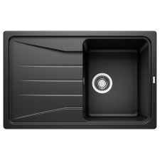 Blanco SONA 45S-PD Fekete színű Gránit mosogatótál (525970) mosogatótálca
