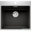 Blanco SUBLINE 500-IF/A SteelFrame acélból és silgranit-ból lévő mosogatótál lefolyó távműködtető nélkül fekete 526000