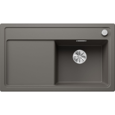 Blanco ZENAR 45S Silgránit Vulkánszürke színű-EXC jobbos Gránit mosogatótál (527361) mosogatótálca