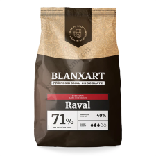  Blanxart Raval étcsokoládé korong 71% - Prémium minőség 1 kg csokoládé és édesség