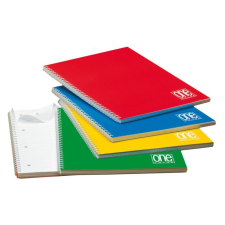 Blasetti Spirálfüzet -ONEColor -1155- A/4 60 lap lyuk. perf. KOCKÁS BLASE füzet