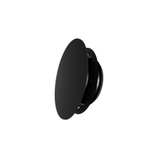 BLAUBERG légszelep befúvó és elszívó szellőzéshez VPD 125 R fekete hűtés, fűtés szerelvény