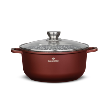 Blaumann BL-4080 Cerastone Fazék Üveg fedővel Ø 26cm 5.5L - Bronz (BL-4080) edény