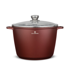 Blaumann BL-4088 Cerastone Aluminium Lábas Üveg fedővel Ø 28cm 10L - Bronz (BL-4088) edény