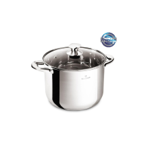 Blaumann PROFESSIONAL rozsdamentes fazék üvegfedővel 7,7L (BL-3869) edény
