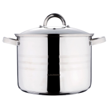 Blaumann rozsdamentes fazék üvegfedővel 9,5L (BL-1011) edény