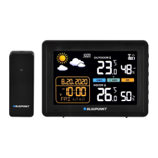 Blaupunkt WS30BK LCD Időjárás állomás (RTVBLWS003) időjárásjelző
