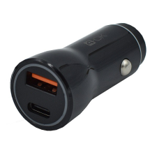 BLAUTEL 4-OK autós töltő USB aljzat / Type-C aljzat (4.5V / 5000mA, 20W, PD gyorstöltés támogatás) FEKETE (CMPD2U) (CMPD2U) mobiltelefon kellék