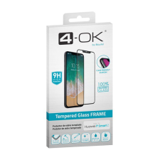 BLAUTEL 4-OK képernyővédő üveg (3D full glue, íves, teljes felületén tapad, tok barát, karcálló, 9H) FEKETE [Honor 9X Pro] (PRFPSZ / PRFPRT) mobiltelefon kellék