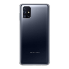 BLAUTEL 4-OK Samsung Galaxy M51 (SM-M515F) szilikon telefonvédő (ultravékony) átlátszó tok és táska