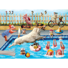 Bláznivý nap a medencénél XL puzzle - 500 darab puzzle, kirakós
