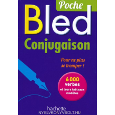 BLED CONJUGAISON POCHE nyelvkönyv, szótár