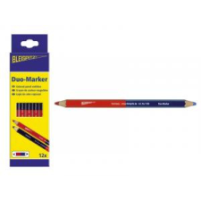 Bleispitz duo-marker 175mm kék-piros ceruza 12 db/csomag filctoll, marker